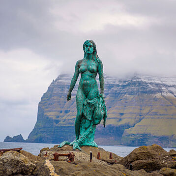 Miðlar av manna munni, kópakonan, ævintýr, sagnir, Føroyar